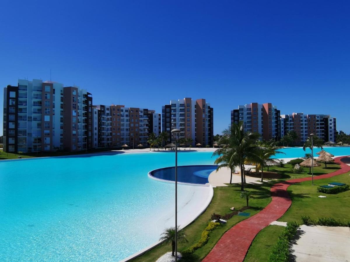 Hermoso Departamento En Dreams Lagoons Cancún Exterior foto